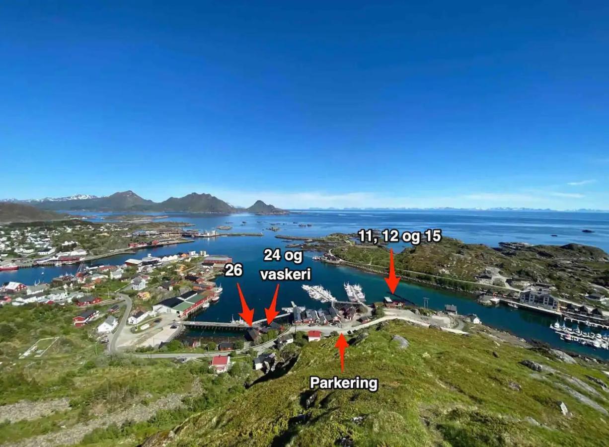 Real Fisherman'S Cabins In Ballstad, Lofoten Eksteriør billede