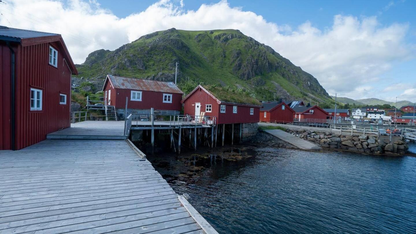 Real Fisherman'S Cabins In Ballstad, Lofoten Eksteriør billede