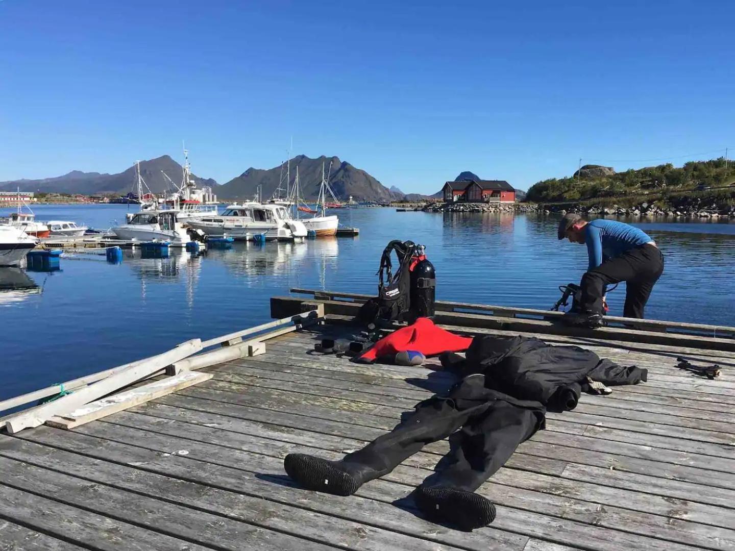 Real Fisherman'S Cabins In Ballstad, Lofoten Eksteriør billede